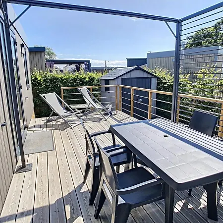 Mobil-home Grand Confort 4 Pers: Piscine Chauffee, Pres De La Plage, Parking Inclus - Fr-1-361a-48 Ferienhaus