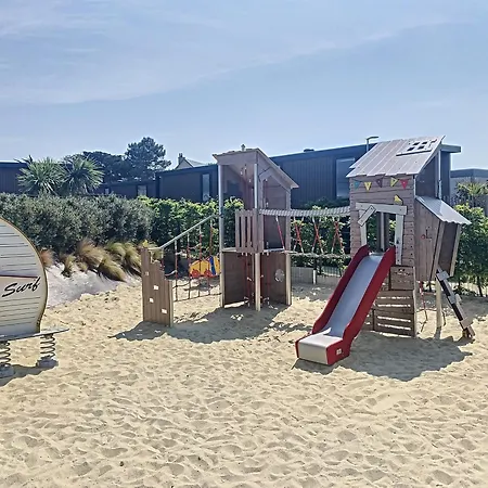 Mobil-home Grand Confort 4 Pers: Piscine Chauffee, Pres De La Plage, Parking Inclus - Fr-1-361a-48 Jullouville-les-Pins