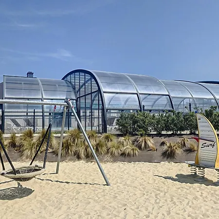 בית נופש Mobil-home Grand Confort 4 Pers: Piscine Chauffee, Pres De La Plage, Parking Inclus - Fr-1-361a-48