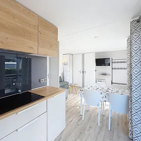 Prázdninový dům Mobil-home Grand Confort 4 Pers: Piscine Chauffee, Pres De La Plage, Parking Inclus - Fr-1-361a-48 *