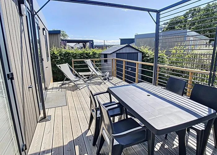 Mobil-home Grand Confort 4 Pers: Piscine Chauffee, Pres De La Plage, Parking Inclus - Fr-1-361a-48 Prázdninový dům